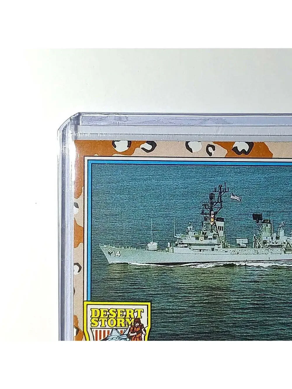 USS Sides 1991 Topps Desert Storm #126 Card